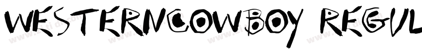 westerncowboy regula字体转换